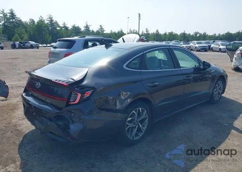 2020 Hyundai Sonata Sel from USA, damaged, VIN 5NPEF4JAXLH003840